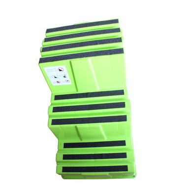 Polyethylene Step Stand Stacking Step Stools 28-3/4" Overall Height Unique Design