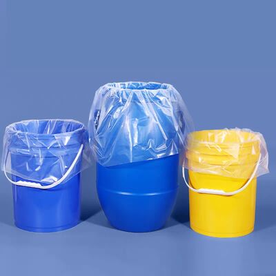 Clear Flat PE Plastic Liner Bag  Moisture-Proof Food Grade for Cardboard Chemical Drum Liner