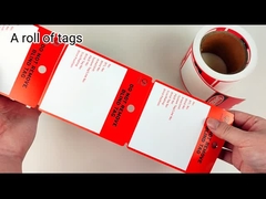 برچسب ایمنی پلاستیک