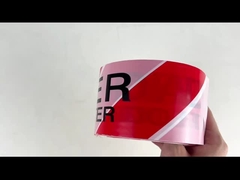 نوار احتیاطی PE سفارشی نوار هشدار خطر