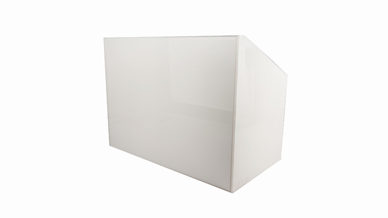 White Custom Acrylic Box Custom Shapes And Custom Package