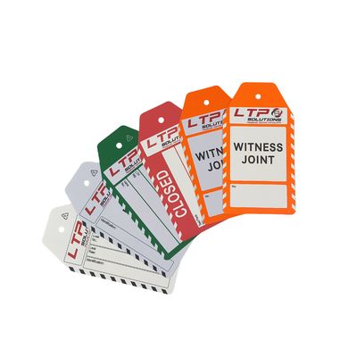 برچسب پلی پروپیلن PVC ضد اشک چاپ دو طرفه برچسب پلاستیکی برای هشدار