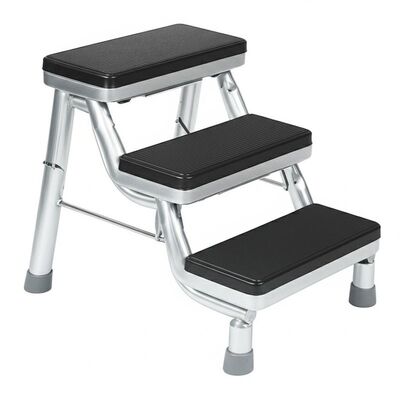 دو مرحله ای صندلی پائین سبک طراحی قابل تاشو ضد لغزش سطح خانه صندلی عثمانی مناسب برای آشپزخانه حمام