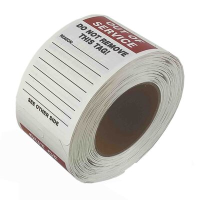 برچسب ایمنی وینیل سفارشی ضد آب، مقاوم در برابر پارگی، مقاوم در برابر اشعه ماوراء بنفش، پاسخ سریع برای محصولات ایمنی