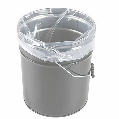 Clear Flat PE Plastic Liner Bag on Roll Moisture-Proof Food Grade for Cardboard Chemical Drum Liner for Supermarket Use